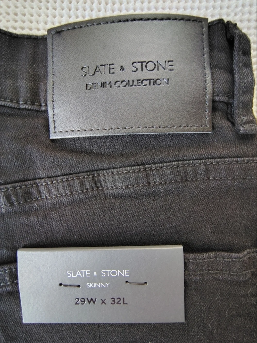 Slate & Stone Black men’s Skinny Jeans Size 29 X 32
